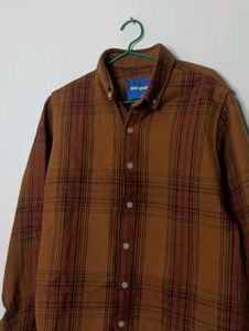 Men's Plaid Button-Down Shirt