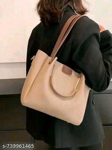 Stylish Beige Shoulder Bag