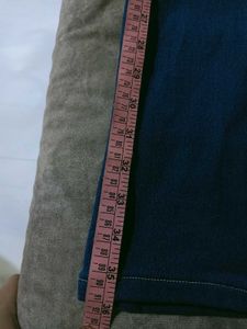 Dark Blue Denim wide leg pants