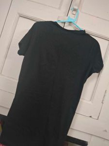 Black Graphic Print T-Shirt