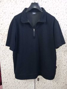 Men's Short Sleeve Quarter Zip tshirt