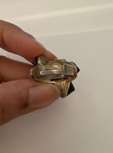 Classy Black Studded Ring