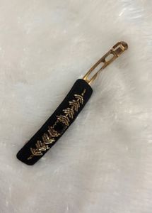 Embellished Black Hair Clip