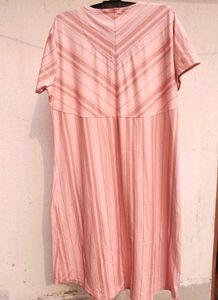 Cute Pink Striped Nightgown