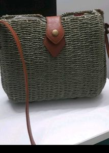 Woven Crossbody Bag