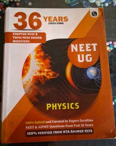 36 Years of Neet physics and biology