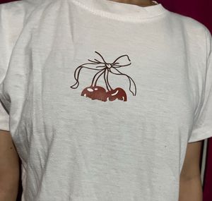 Cute Cherry Graphic T-Shirt
