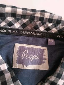 Men's Plaid Button-Down Shirt(new)