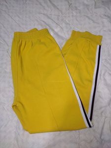 Vibrant Yellow Track Pants