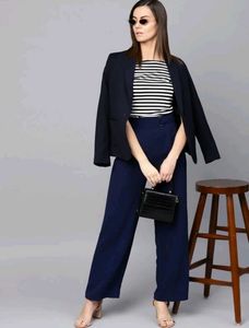 Striped Cold Shoulder Top
