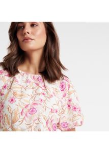 Forever New TATIANA TIEBACK LINENCROP