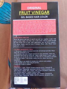 Original Fruit Vinegar Hair Color
