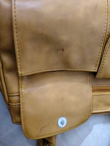 Stylish Yellow Handbag