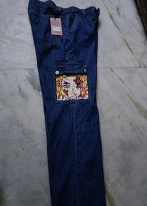 Tengen And Rengoku Unisex Custom Anime Cargos