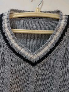 Cozy Cable Knit V-Neck Sweater