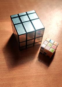 3x3 Mirror And Rubik's Cube