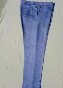 Luxurious Blue Textured Formal Suit