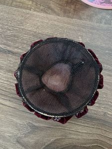 Elegant Floral Hair Bun Accessory