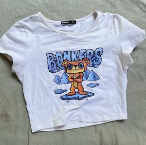Bonkers Graphic XS baby tee