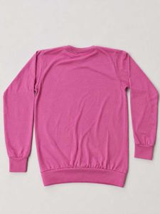 Pink Graphic Print Long Sleeve Top