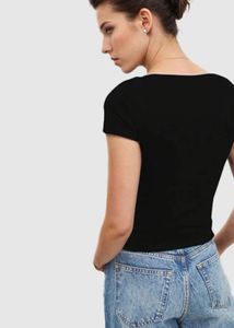 final offer Ribbed Scoop Neck Top by mywishbag