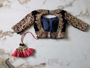 Designer Velvet Lehenga Choli Set