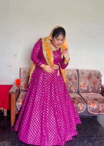 Purple Lehnga Choli
