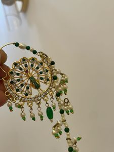 Exquisite Peacock Design Nose Pin