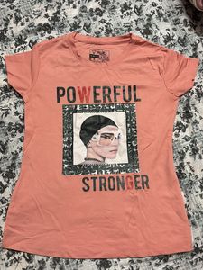 Feminine Graphic Print T-Shirt