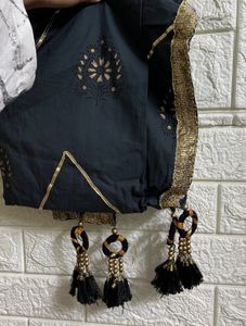 Its a beautiful anarkali type bell sleeve article