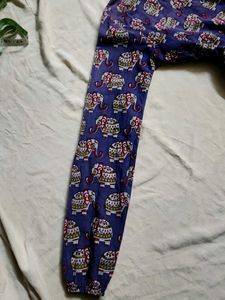 Purple Elephant Print Kurta