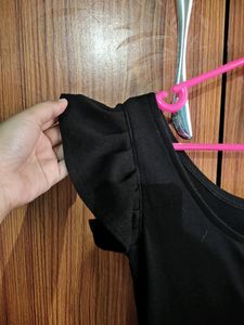 Midi Black bodycon Dress