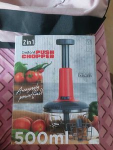 2-in-1 Instant Push Chopper