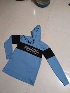 Men's Blue Ferrari Hoodie