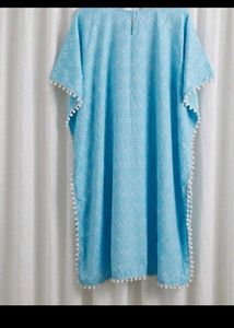 Bohemian sky blue Kaftan