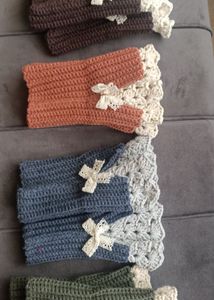 Lace Crochet Gloves🧁