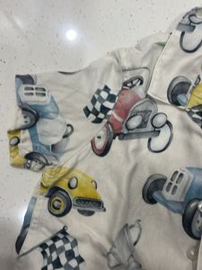 Kids Hop Car Print Shirt &amp; H&amp;M Jogger Set