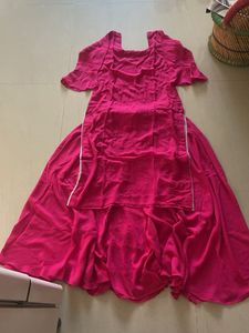 Vibrant Pink Kurta Set