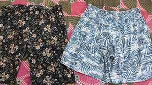 Comfy Printed Shorts (Set of 2)