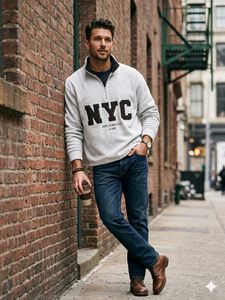 NYC Zip Top Sweatshirt