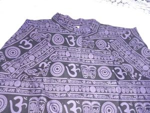 Purple Printed Top