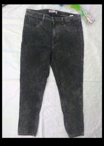 Cargo Slim Black Jeans 🍀
