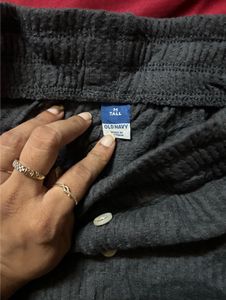 Cozy Textured Button-Up Shorts