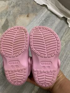Pink Crocs Sandals
