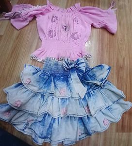 Cute Girls Outfit Set