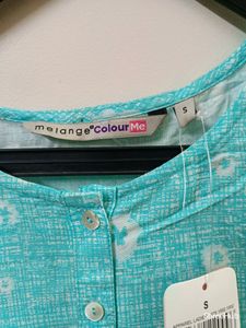 A Line Short Printed Kurti