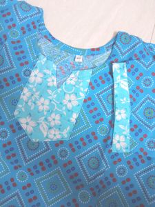 New Gujrati Cotton Printed Kurti