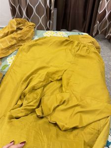 Elegant Yellow Kurta Set with Dupatta