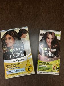 Garnier hair colour + highlights combo