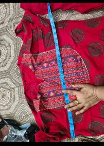 Vibrant Pink Kurta Set in 40-42 size